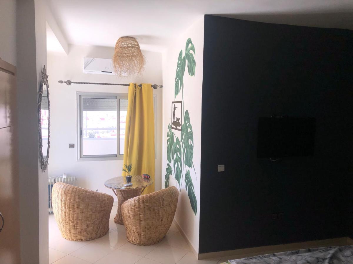 Large Sea View Studio Daire Agadir Dış mekan fotoğraf