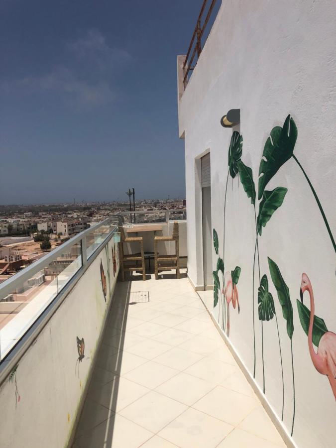 Large Sea View Studio Daire Agadir Dış mekan fotoğraf