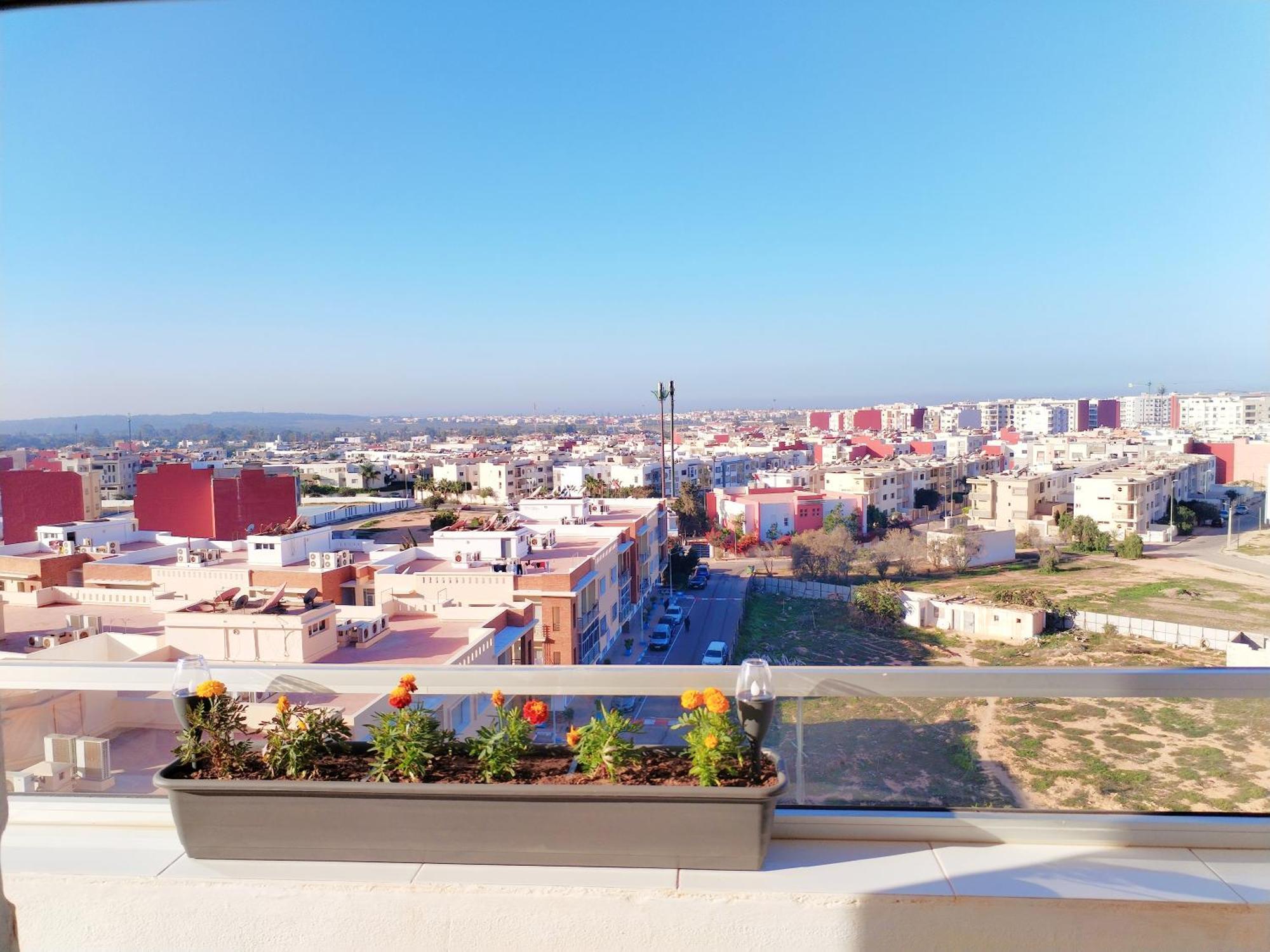 Large Sea View Studio Daire Agadir Dış mekan fotoğraf