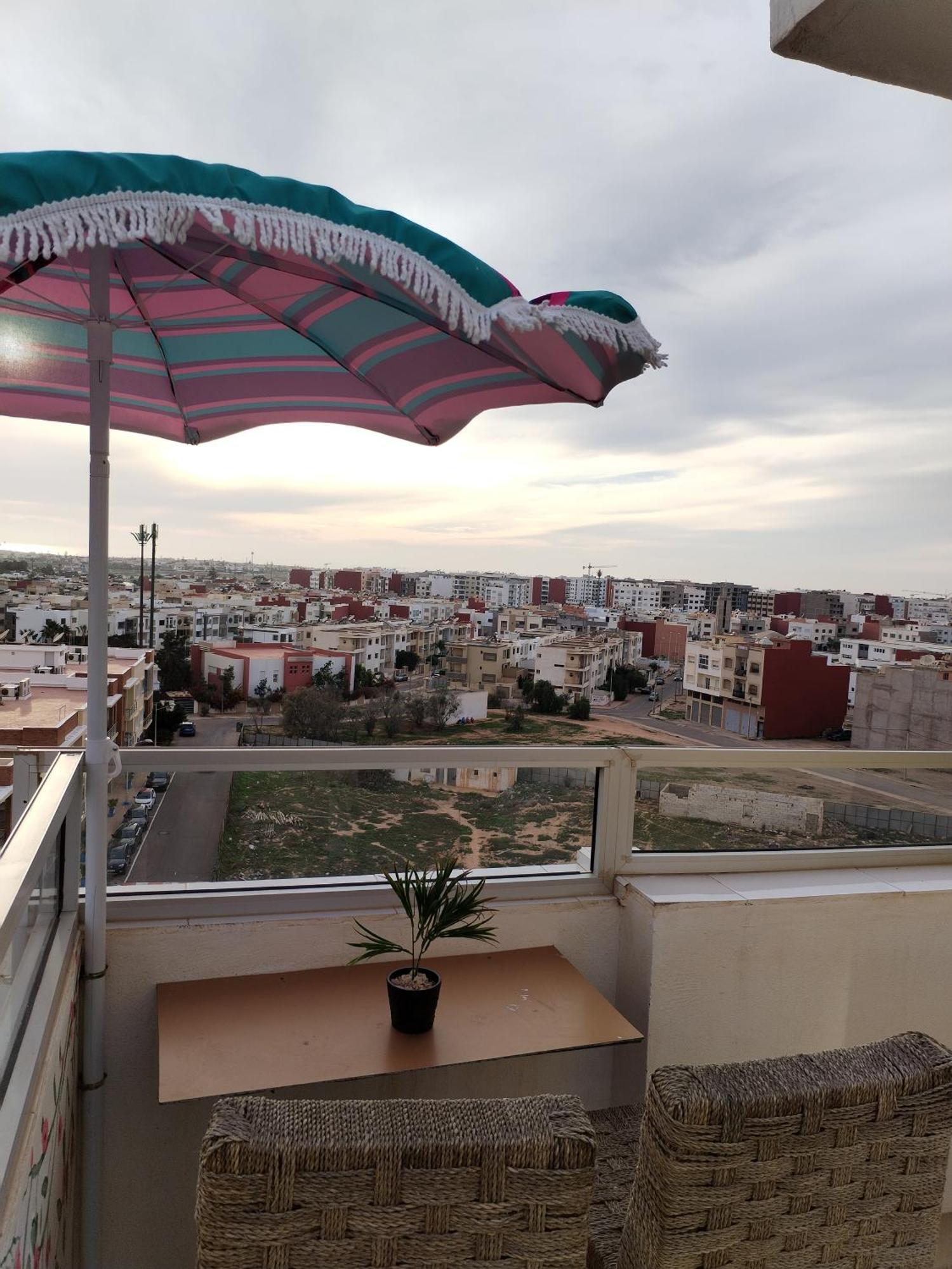 Large Sea View Studio Daire Agadir Dış mekan fotoğraf
