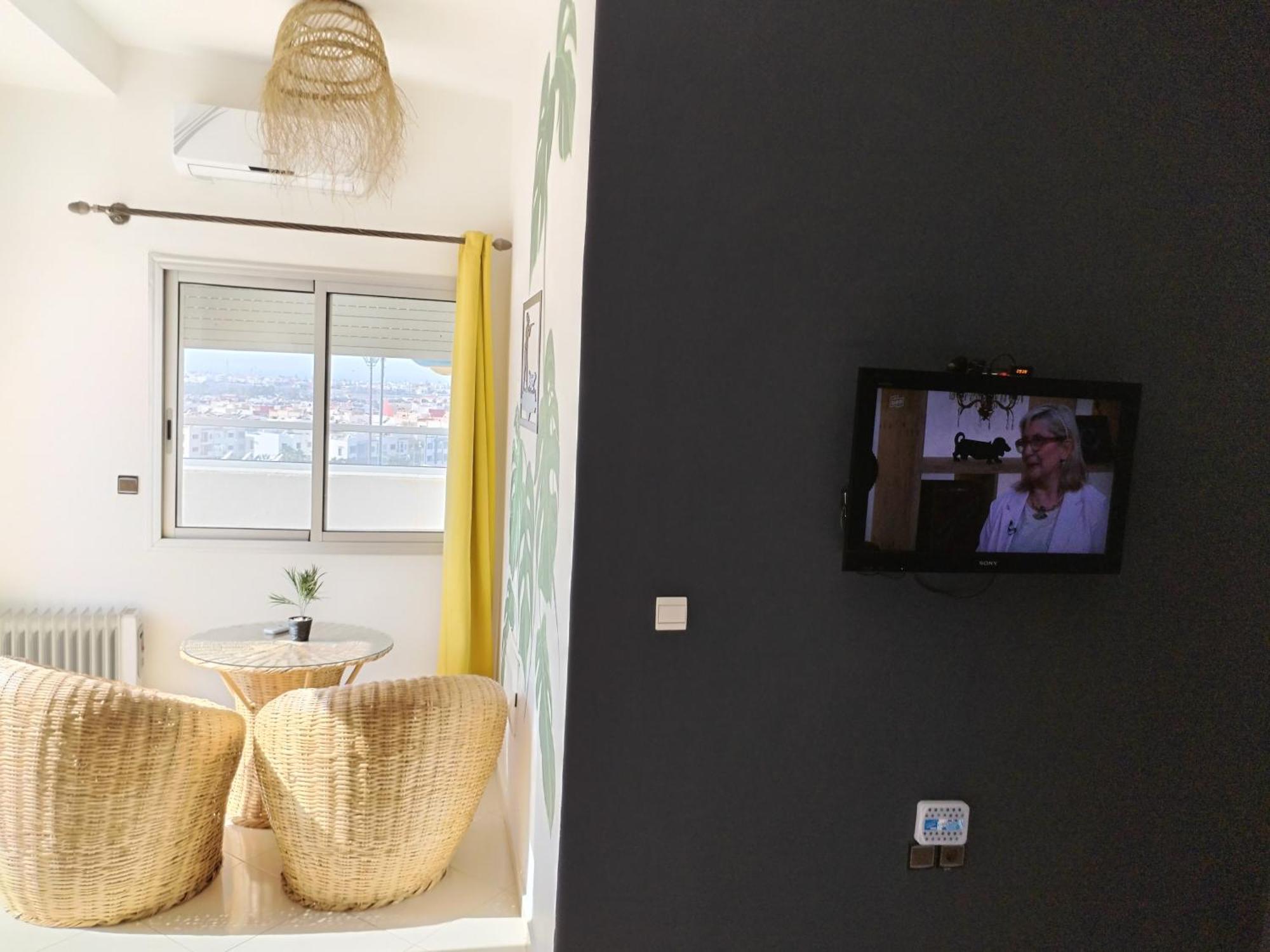 Large Sea View Studio Daire Agadir Dış mekan fotoğraf